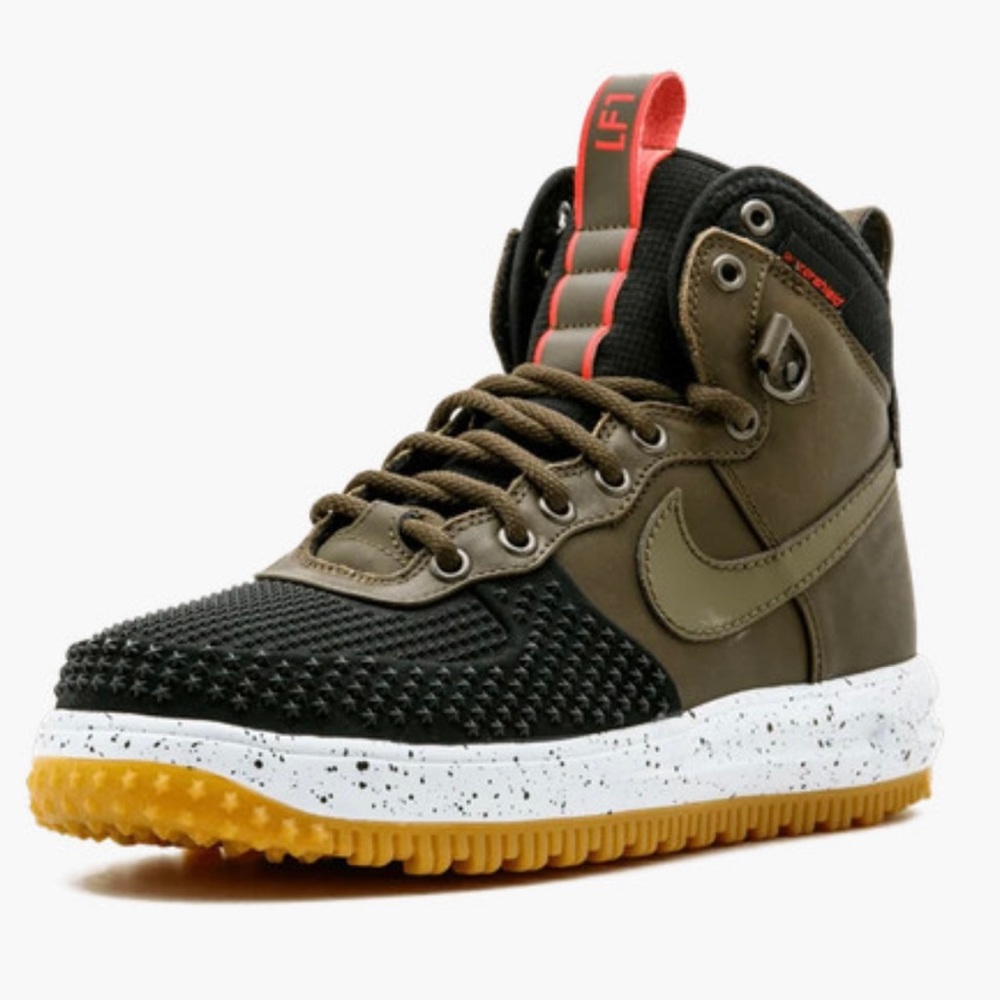 RARE Nike Lunar Force 1 Duckboot ‘Black Dark Loden’ - Excellent condition ⭐️